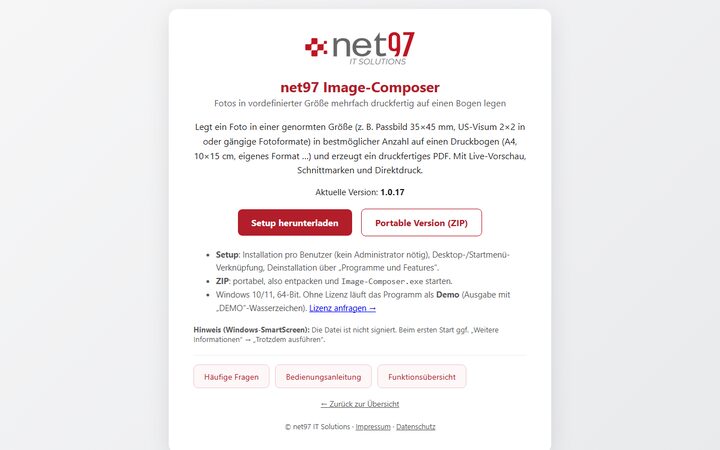 Startseite von net97 Image-Composer